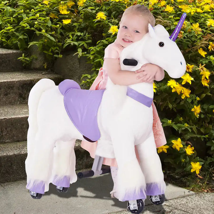 Tobys Ponycycle Rideamal Rideon Purple Unicorn