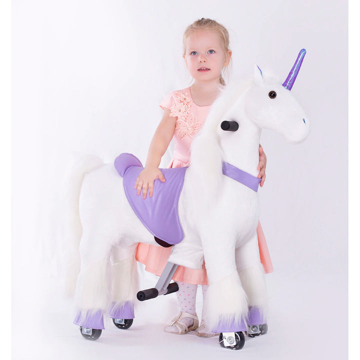 Tobys Ponycycle Rideamal Rideon Purple Unicorn