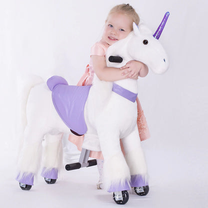 Tobys Ponycycle Rideamal Rideon Purple Unicorn