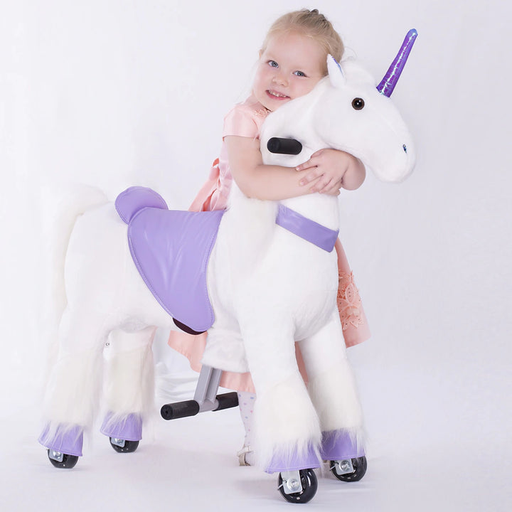 Tobys Ponycycle Rideamal Rideon Purple Unicorn