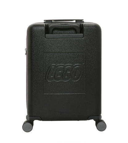 LEGO Brick 2x2 20-Inch Trolley Suitcase - Black/Stone Grey