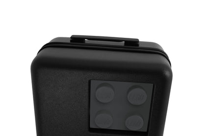 LEGO Brick 2x2 20-Inch Trolley Suitcase - Black/Stone Grey