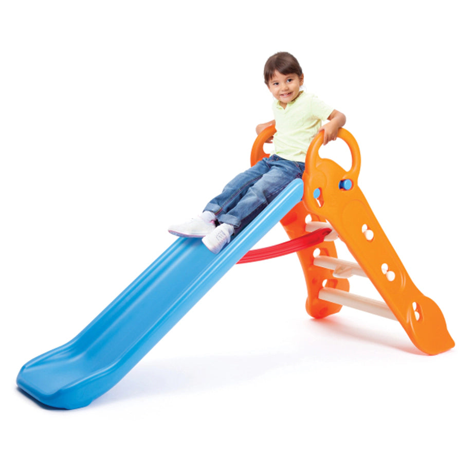 Grow'n Up QwikFold Maxi-Slide Easy Setup Backyard Fun