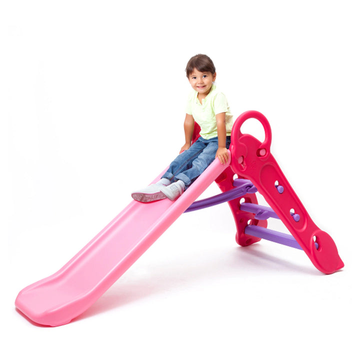 Grow'n Up QwikFold Maxi-Slide Foldable Backyard Slide for Kids