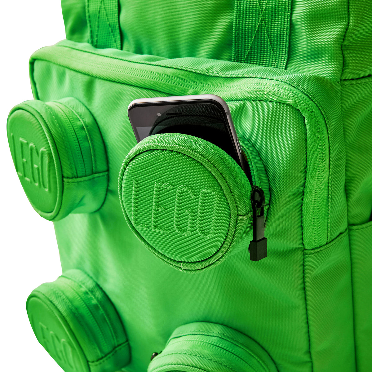LEGO Brick 2x2 Backpack - Bright Green