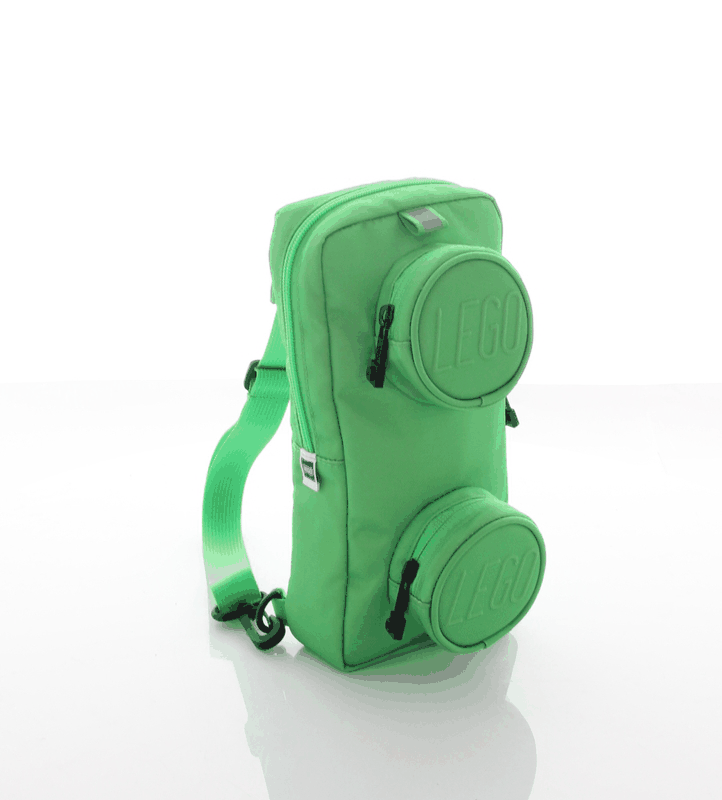 LEGO Brick 1x2 Sling Bag - Bright Green