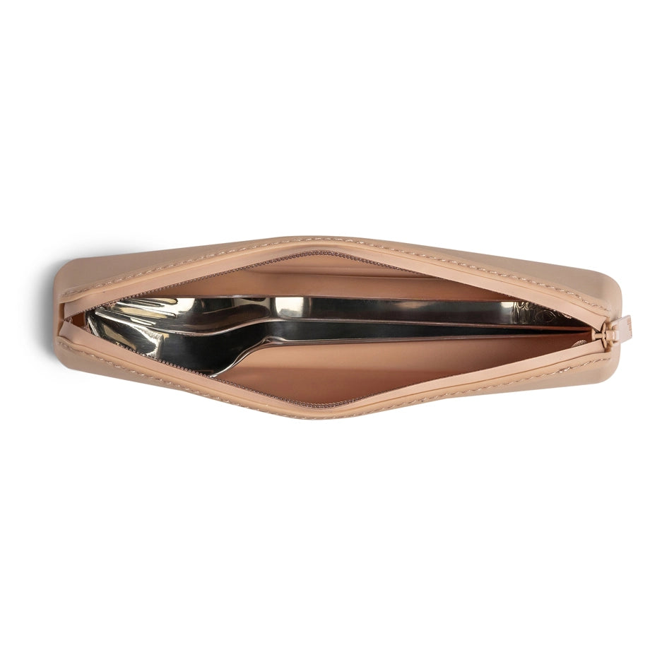 Citron SS Cutlery with Pouch (Blush Pink)