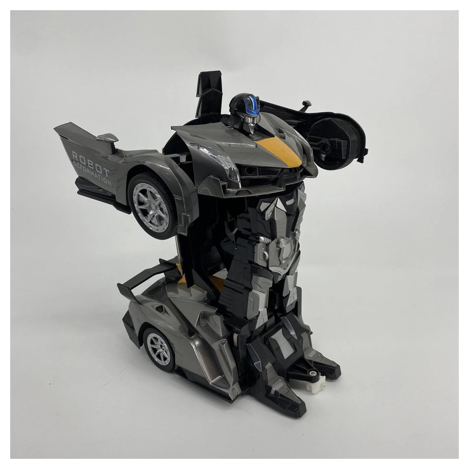 Funny Box Fb 2.4G 1:12 Transformer Car Dual Control (Watch Remote) (Grey)