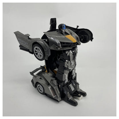 Funny Box Fb 2.4G 1:12 Transformer Car Dual Control (Watch Remote) (Grey)