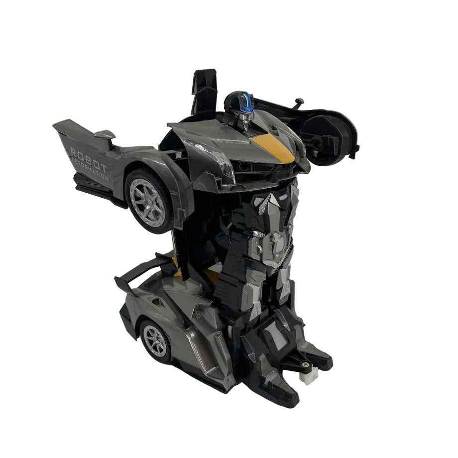 Funny Box Fb 2.4G 1:12 Transformer Car Dual Control (Watch Remote) (Grey)
