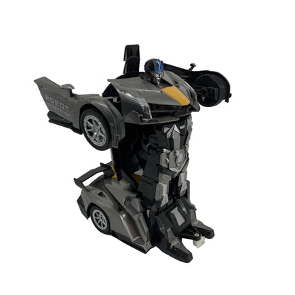 Funny Box Fb 2.4G 1:12 Transformer Car Dual Control (Watch Remote) (Grey)