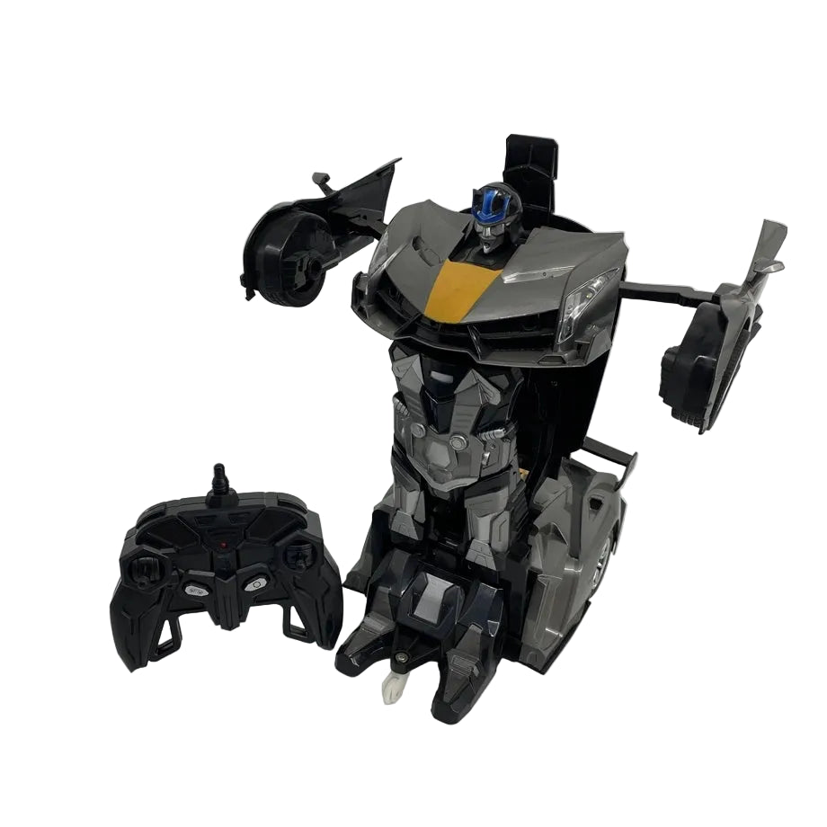 Funny Box Fb 2.4G 1:12 Transformer Car Dual Control (Watch Remote) (Grey)