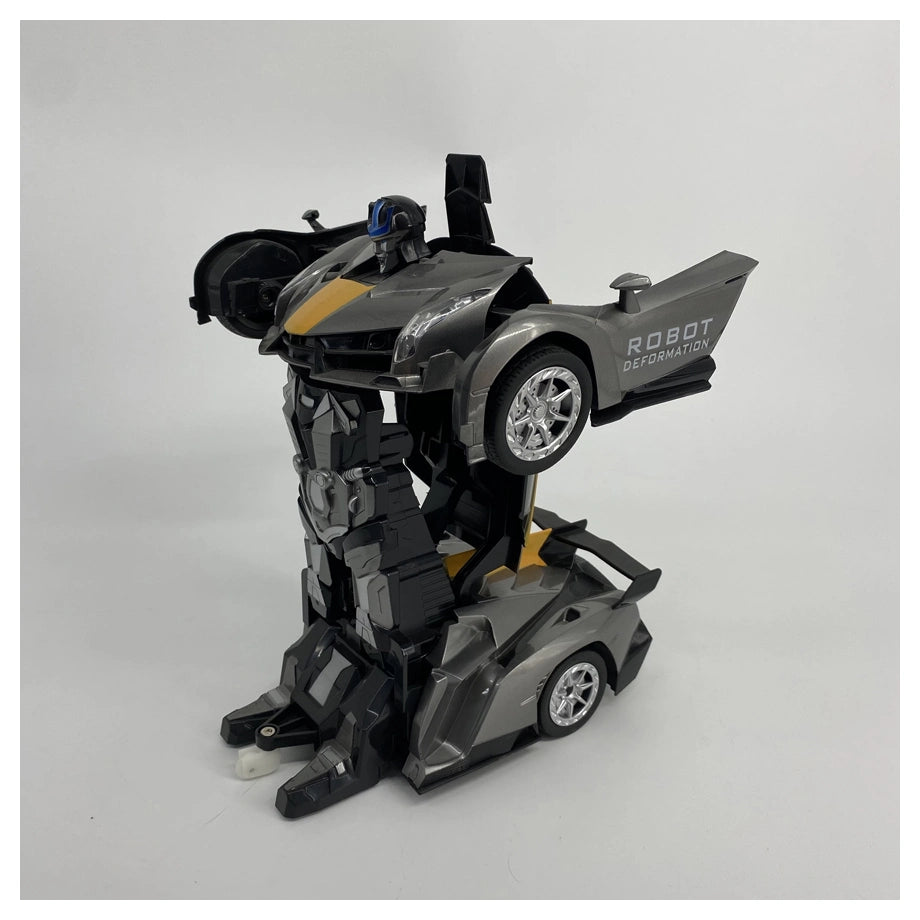 Funny Box Fb 2.4G 1:12 Transformer Car Dual Control (Watch Remote) (Grey)