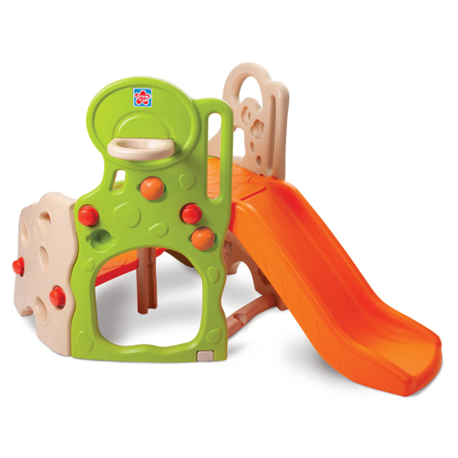 Grow'n Up Little Adventurers Climber & Slide Fun Backyard Playset