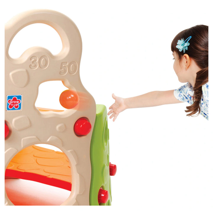 Grow'n Up Little Adventurers Climber & Slide Fun Backyard Playset