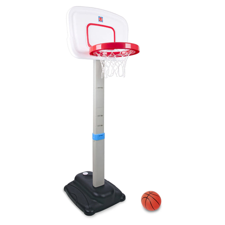 Grow'n Up Basketball Stand Adjustable Outdoor Hoop for Kids