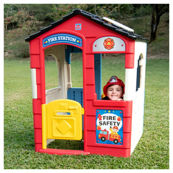 Grow'n Up 4-in-1 Theme Playhouse Interactive Backyard Playset