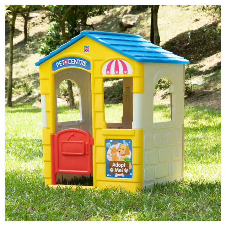 Grow'n Up 2-in-1 Pet Center & Playhouse Fun Indoor & Outdoor Play
