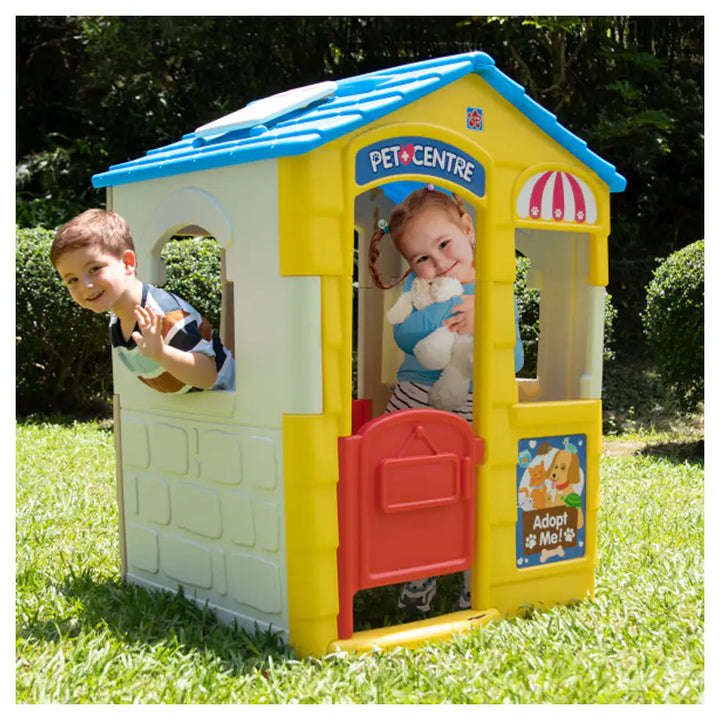 Grow'n Up 2-in-1 Pet Center & Playhouse Fun Indoor & Outdoor Play