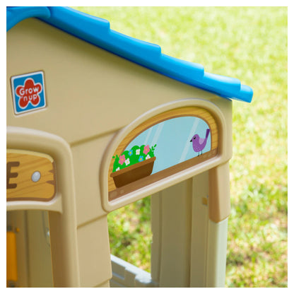 Grow'n Up 2-in-1 Pet Center & Playhouse Fun Indoor & Outdoor Play