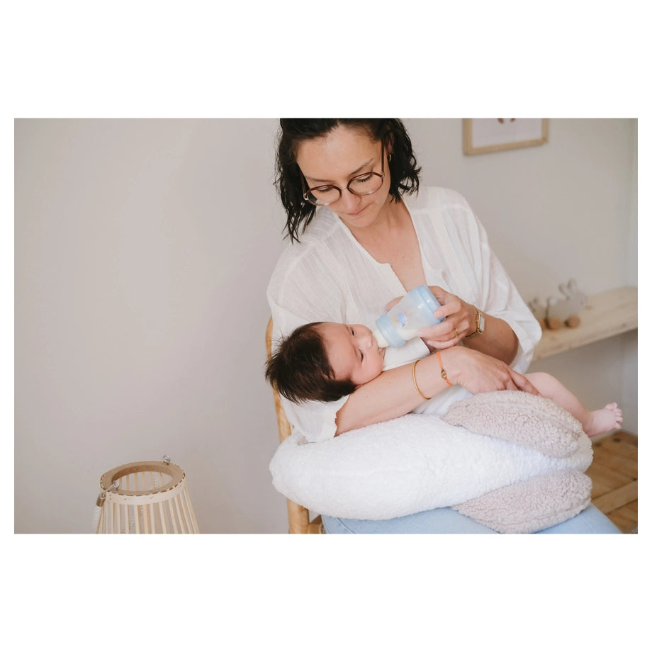 Tineo 3 In 1 Maternity & Nursing Pillow Sherpa Seal