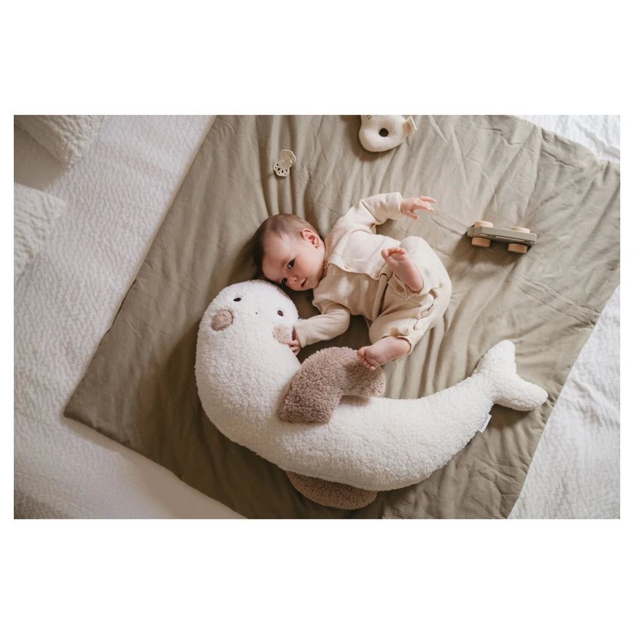 Tineo 3 In 1 Maternity & Nursing Pillow Sherpa Seal