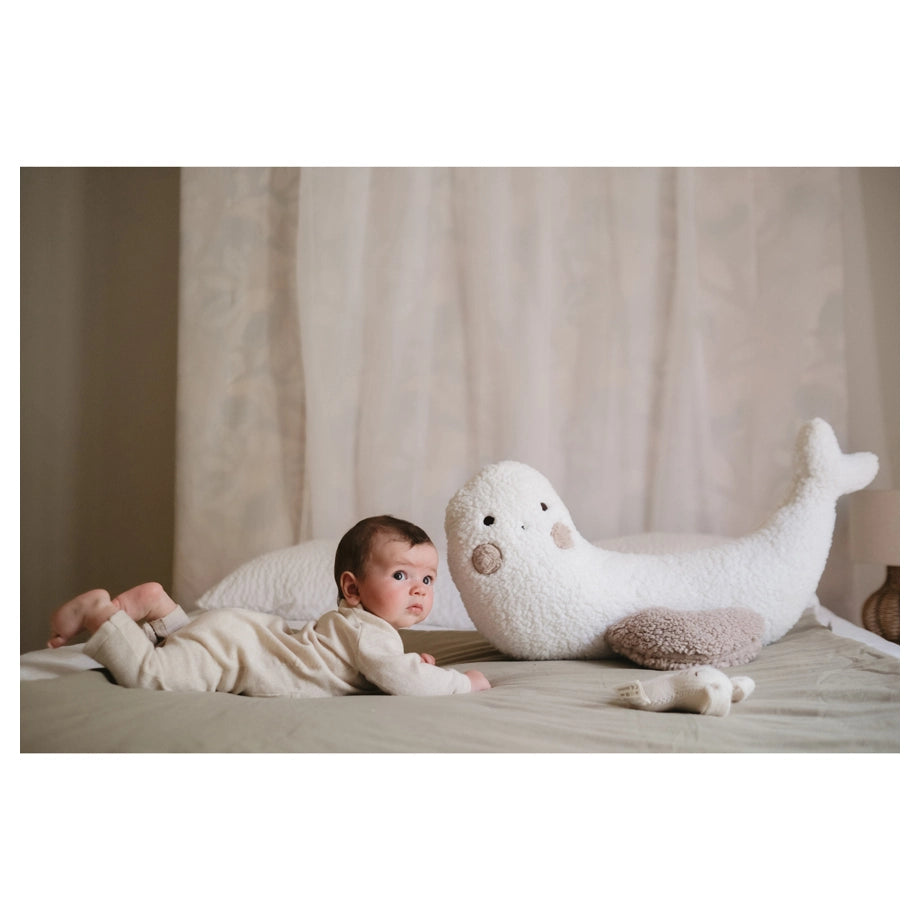 Tineo 3 In 1 Maternity & Nursing Pillow Sherpa Seal