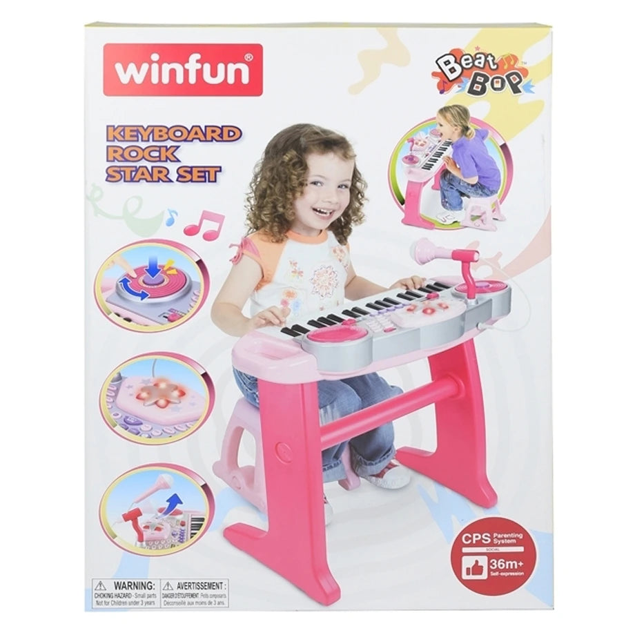 Winfun Keyboard Rock Star Set