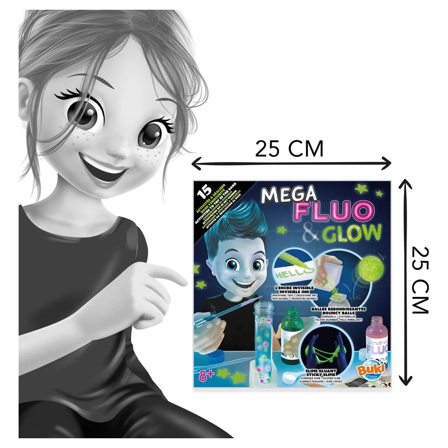 BUKI FRANCE Mega Glow Fluo