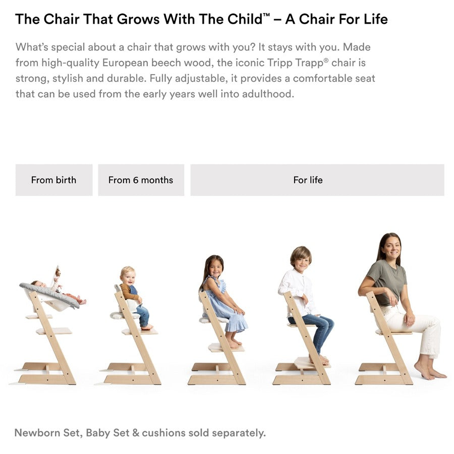 كرسي Stokke Tripp Trapp (أخضر جليدي) كرسي Stokke Tripp Trapp (أخضر جليدي)
