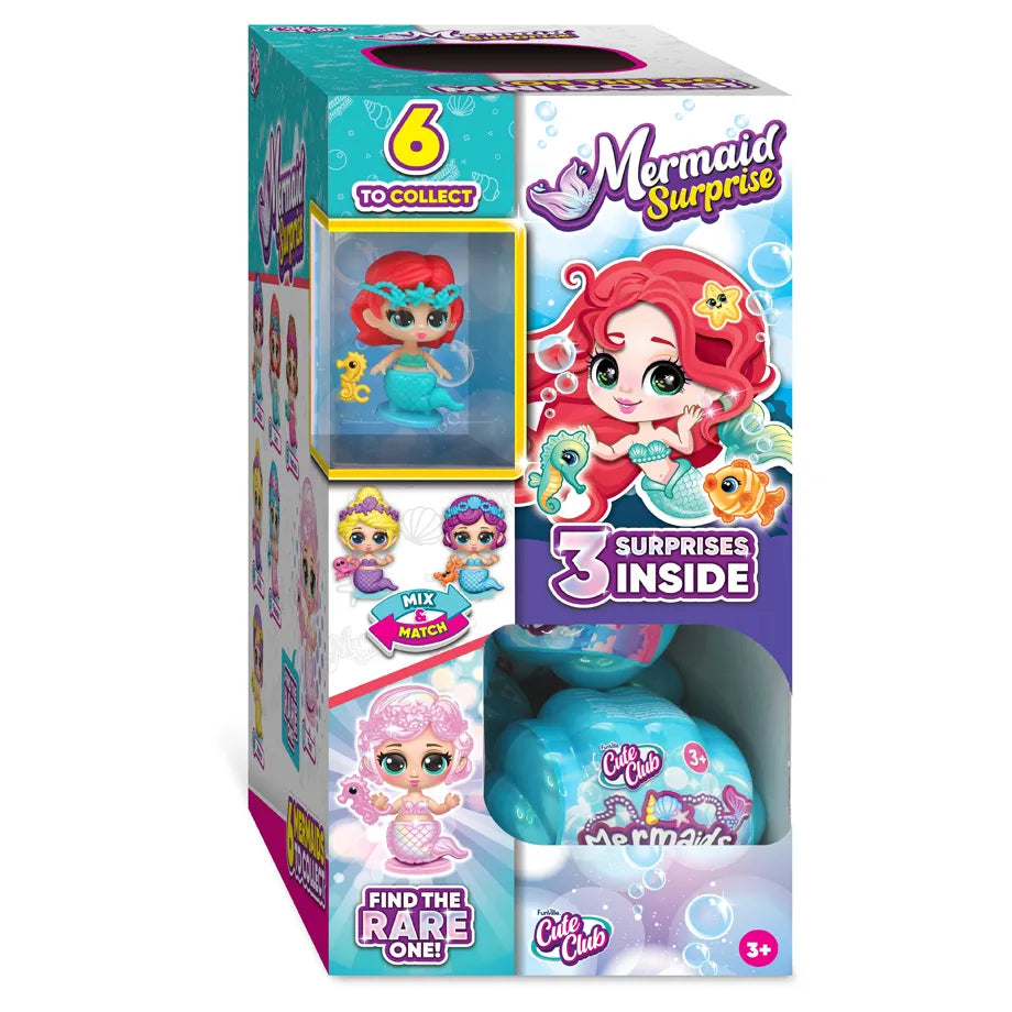 Cute Club Mermaid Collectible (6 Assorted)