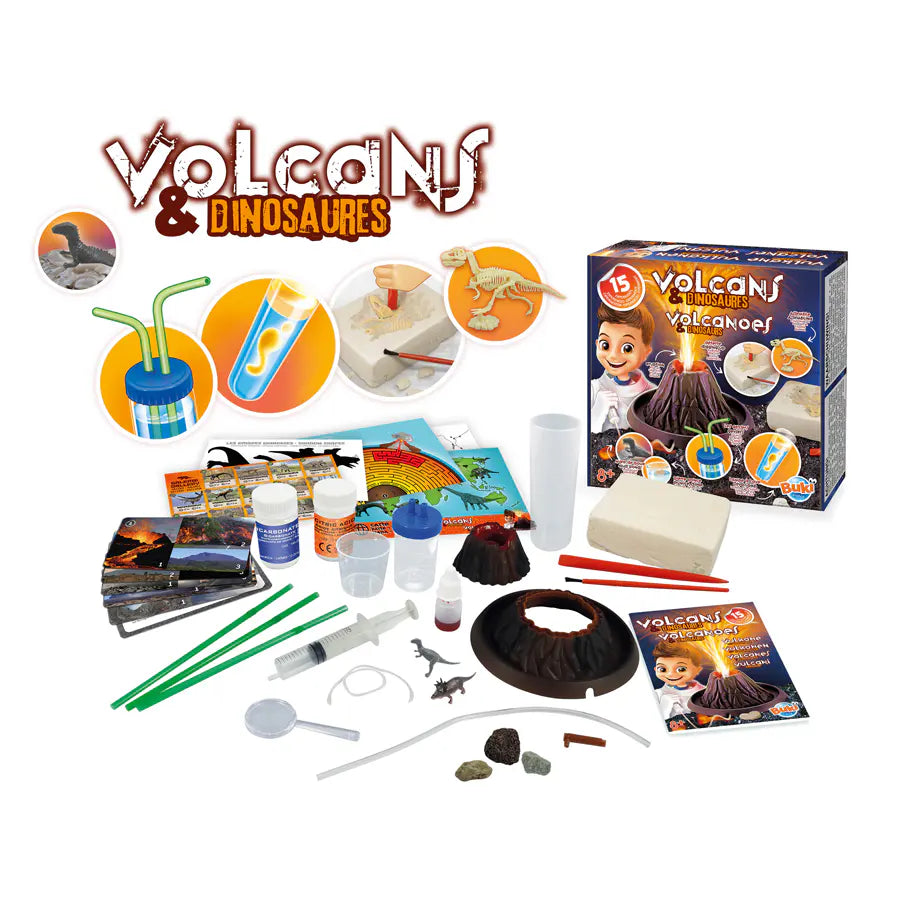 Buki France Volcanoes And Dinosaurs Kit