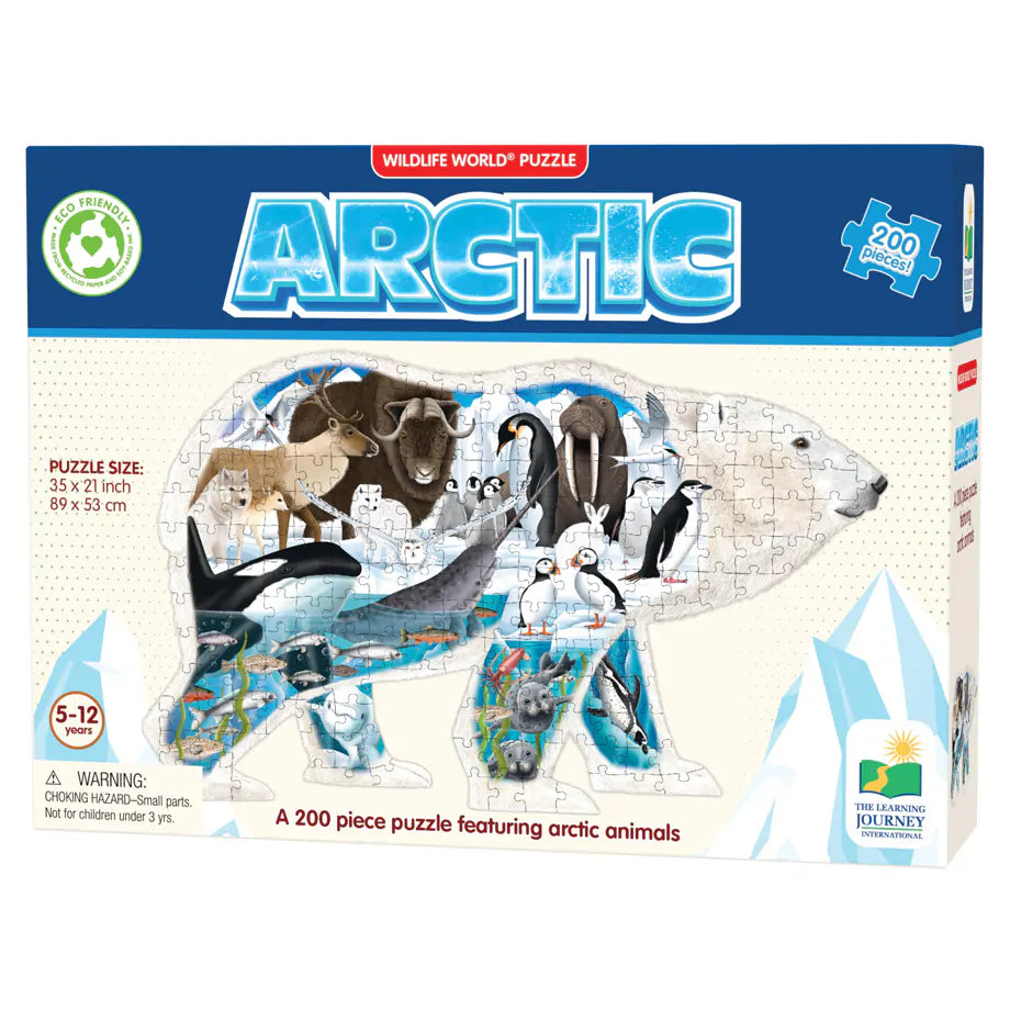 The Learning Journey Wildlife World - Artic Puzzle (200Pcs)