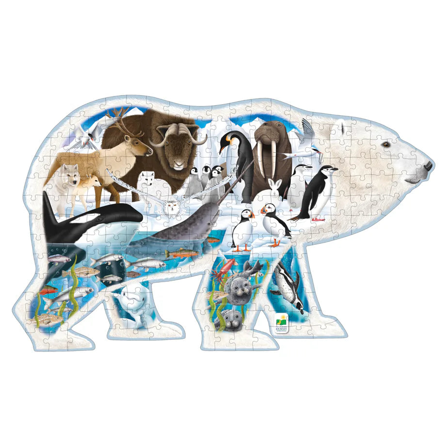 The Learning Journey Wildlife World - Artic Puzzle (200Pcs)