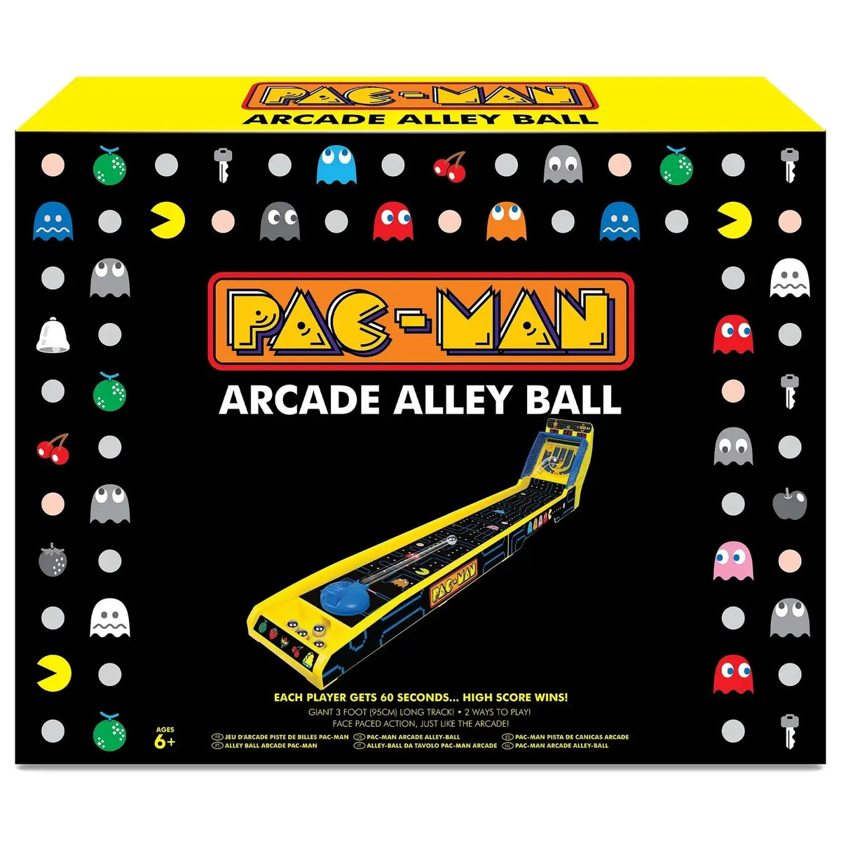 Pac-Man Neon Series Electronic Arcade Alley-Ball Game