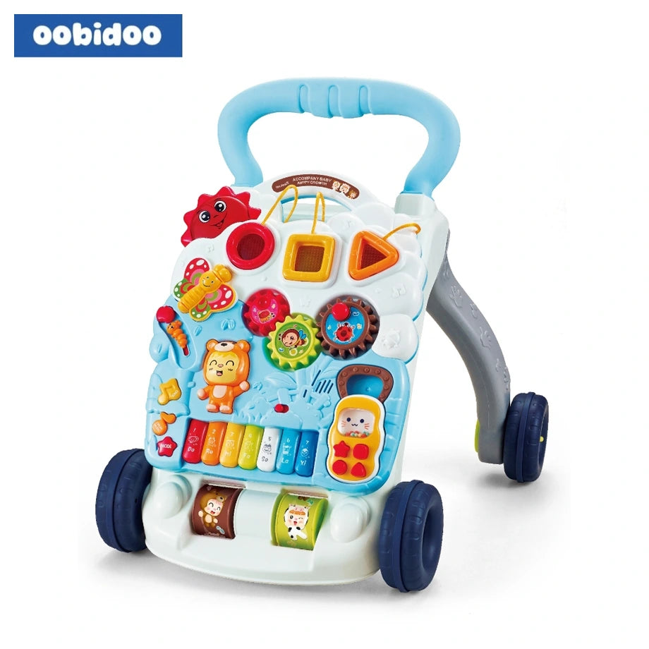 Oobidoo Baby Piano Push Walker with Musical Activity Panel (9M+)