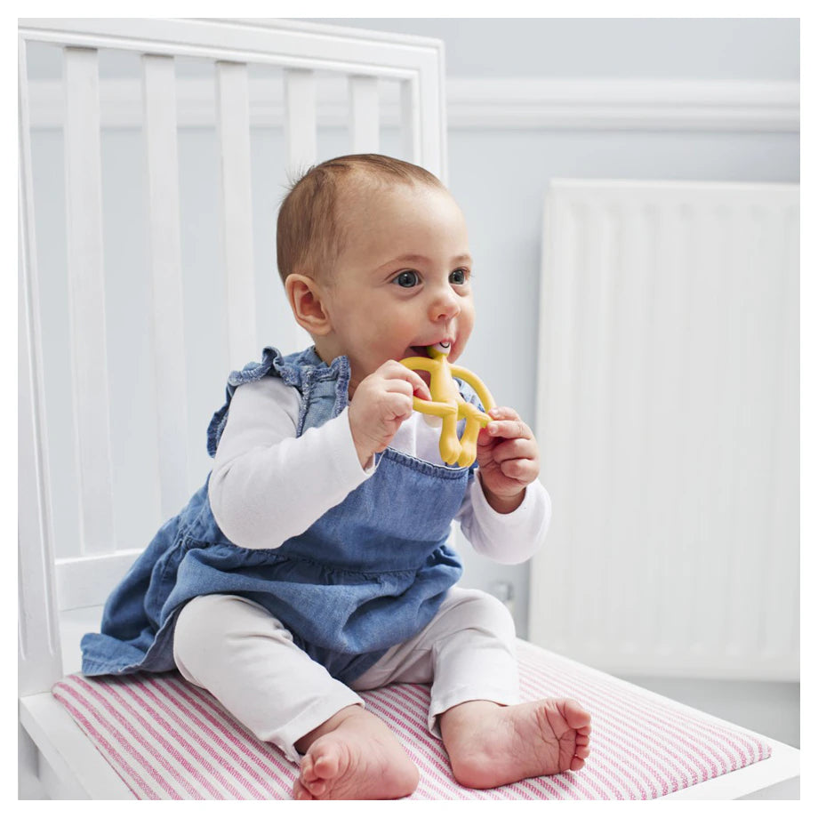 Matchstick Monkey Teething Toy (Yellow)