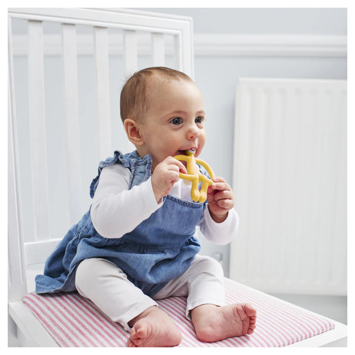 Matchstick Monkey Teething Toy (Yellow)