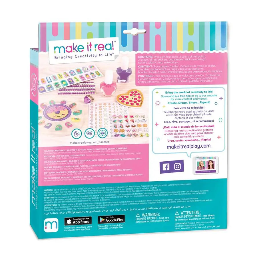 Make It Real Glitter Girls Nail Party