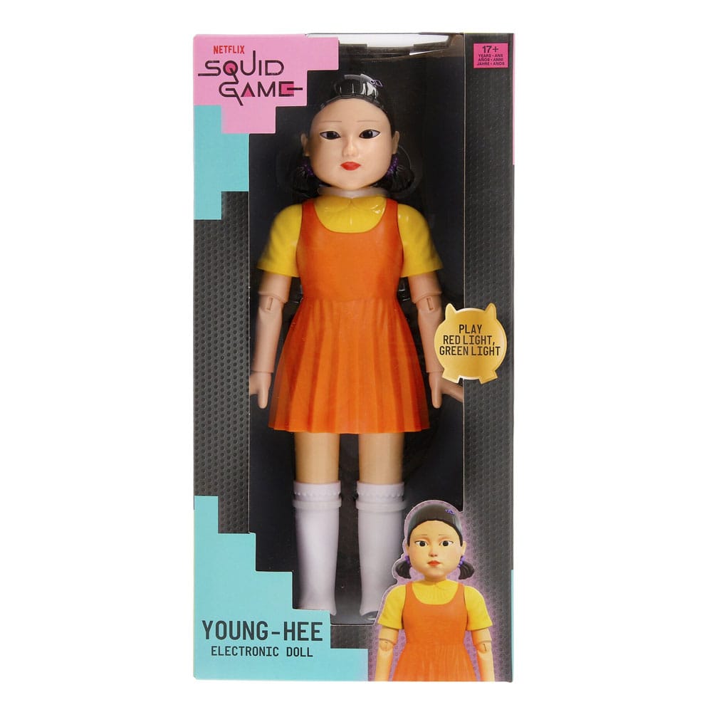 Squid Game Young-Hee Interactive Electronic Doll (30 cm) Toys for kids