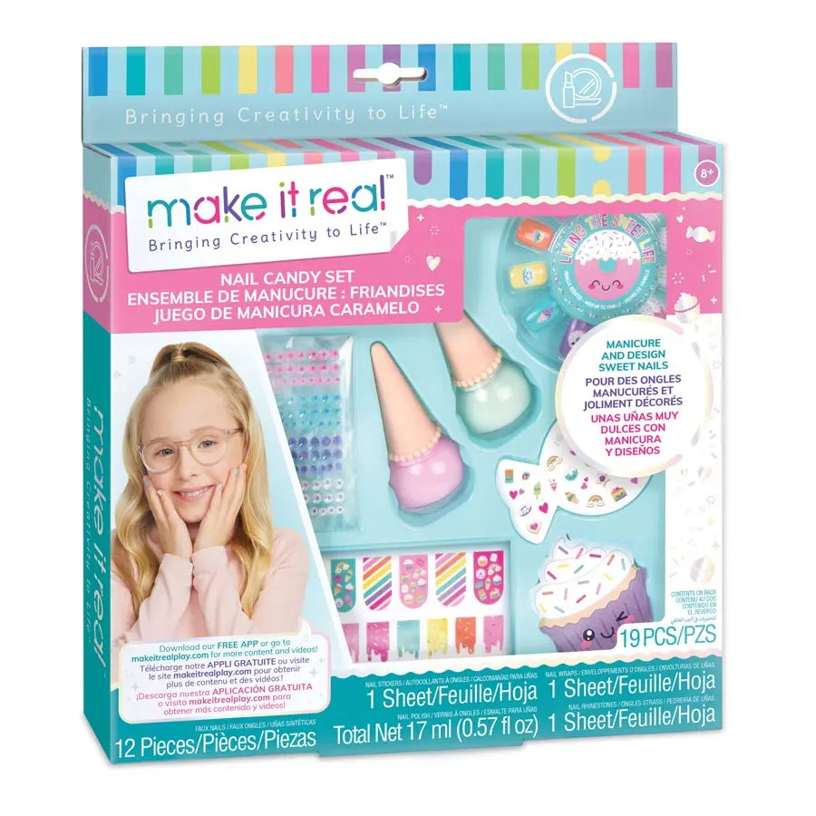 مجموعة حلوى الأظافر Make It Real مجموعة حلوى الأظافر Make It Real