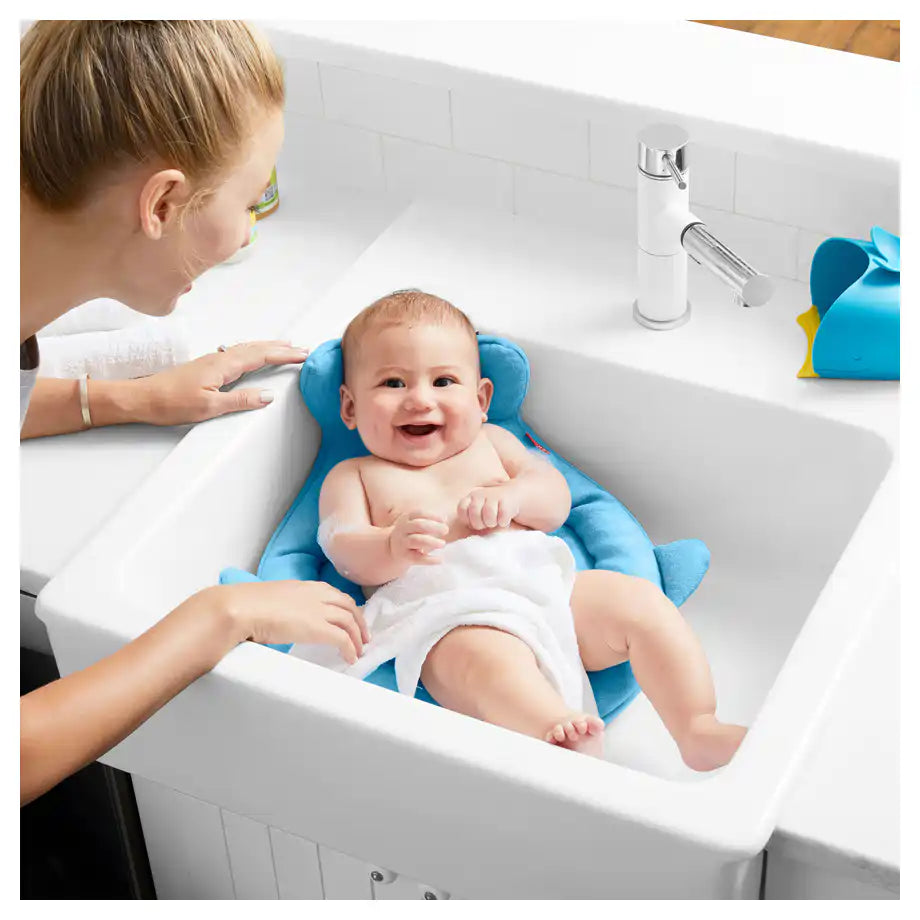 Skiphop Moby Soft Spot Sink Bather (Blue)