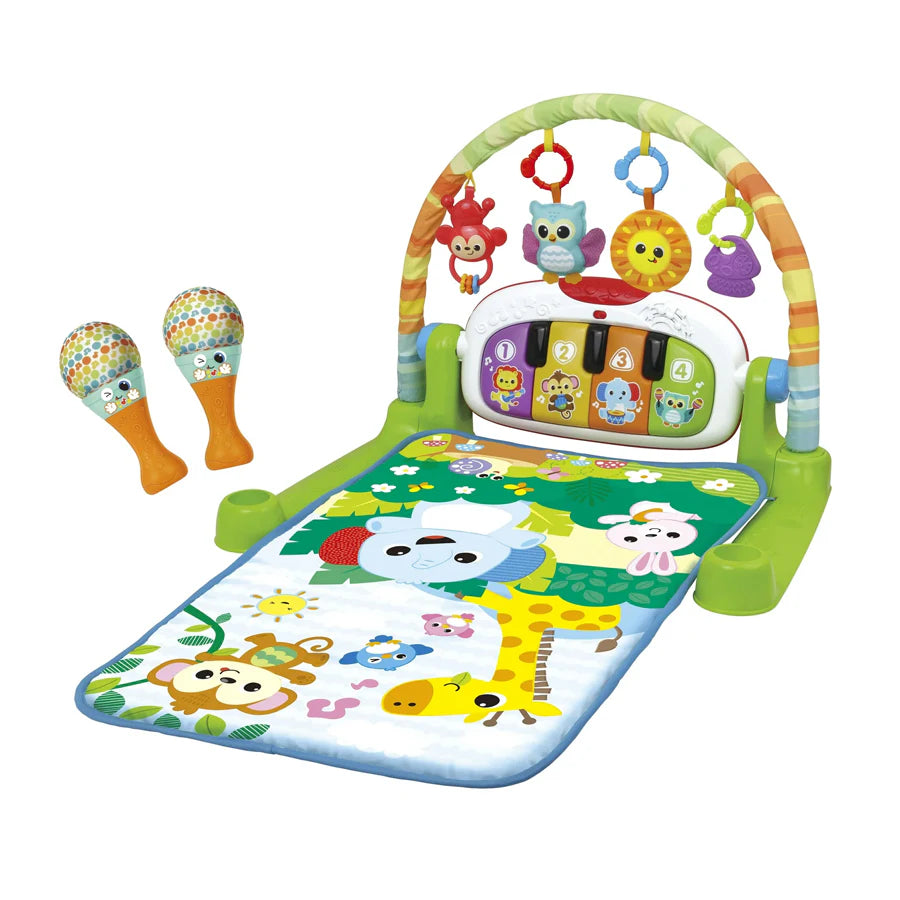 Winfun Jungle Pals Kick N Pal Play Music Gym
