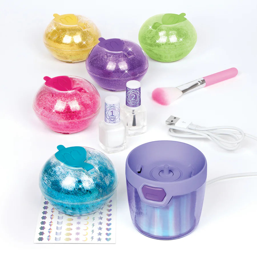 Make It Real Party Nails Glitter Design Set Make It Real Party Nails Glitter Design Set