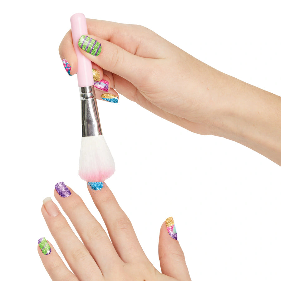 Make It Real Party Nails Glitter Design Set Make It Real Party Nails Glitter Design Set