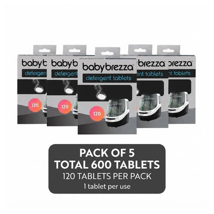 Baby Brezza Detergent Tablets for Bottle Washer Tablets (Pack of 05)