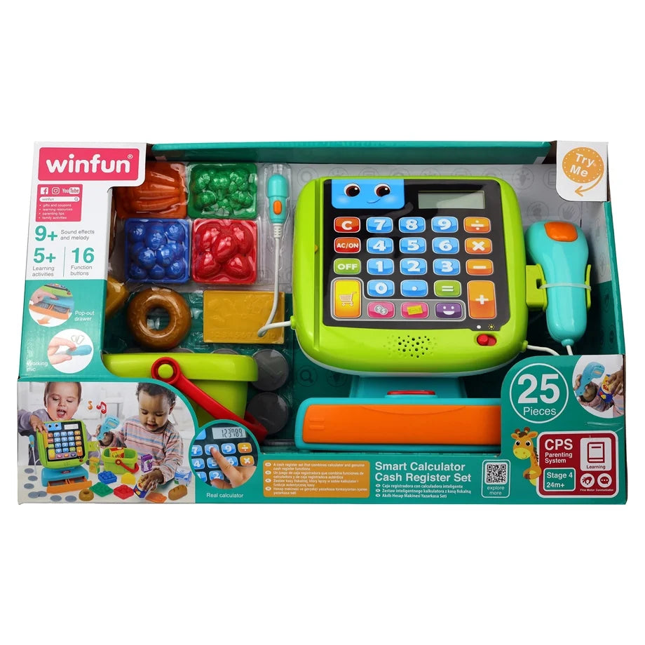 Winfun Smart Calculator Cash Register Set