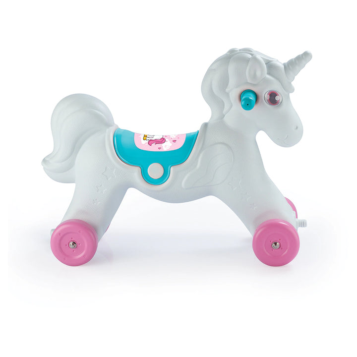 Dolu Unicorn Rocking Wheeled Horse