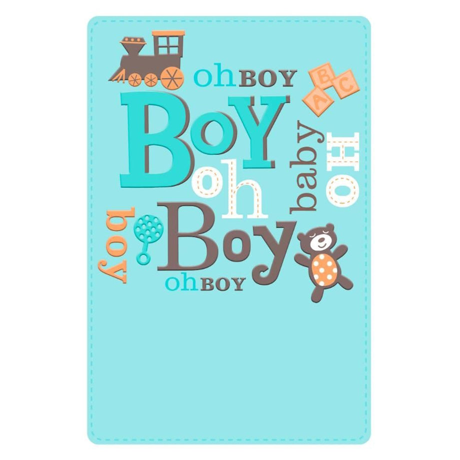 Hallmark Baby Boy! Sweet Baby Boys Mean Fun and Noise