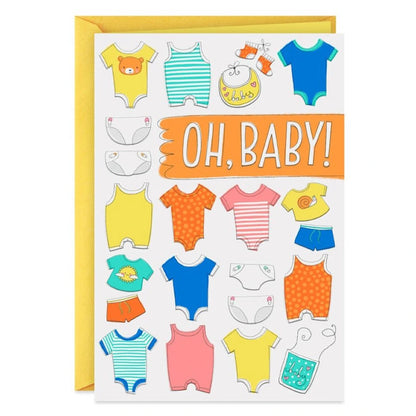 Hallmark New Baby Greeting Card